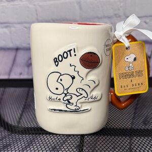 Rae Dunn “Football Season” Peanuts Mug